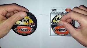 Плетёнка YGK ULTRA 2 MAX WX8 #1,5. Какие реальные диаметр и разрывная нагрузка?