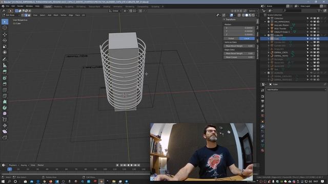Tutorial: Cubilete Texto con Blender y Anycubic Photon, Tercera parte. Modelando en 3D y exportando смотреть онлайн