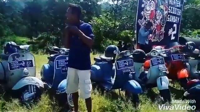 riding with vespa [part.3] Klaten Scooter Sunday #2 смотреть онлайн