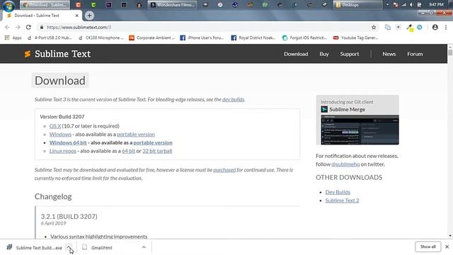 How To Download & Install Sublime Text Editor 3.2.1 on Windows 10/Windows 8/Windows 7 in 2019 смотреть онлайн