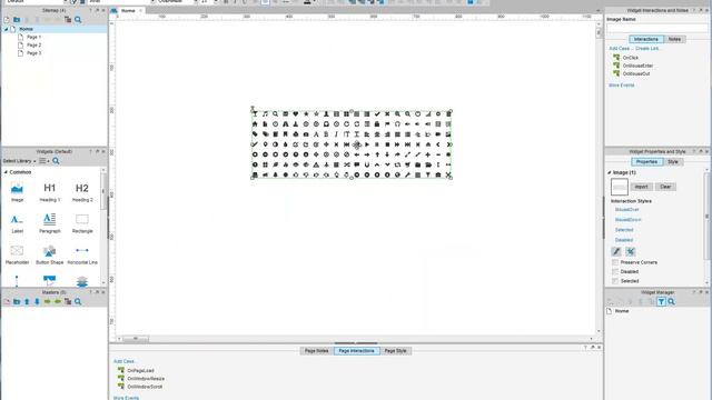 Где достать полупрозрачные иконки для работы в Axure 7 смотреть онлайн