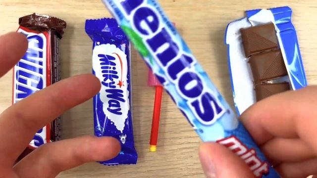 Some Candy Lollipops And Sweets. Yummy Rainbow Lollipops Unpacking | ASMR | Satisfying Video