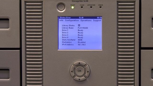 StorageTek SL24/SL48 Power Supply Replacement Video смотреть онлайн