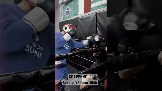 Боксёр против бойца ММА #спарринги #бокс #мма #единоборства #бой #boxing смотреть онлайн