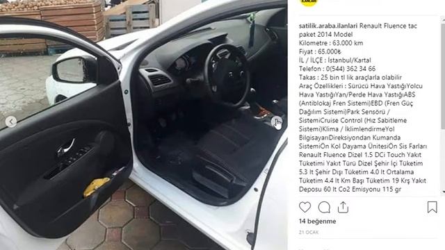 Renault Fluence , 2014 Yılı , İstanbul/Kartal смотреть онлайн