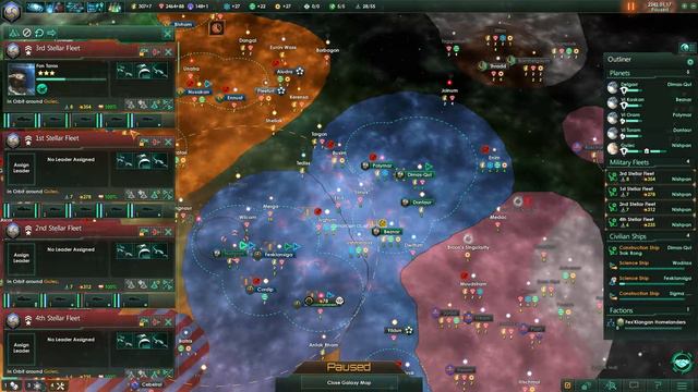 Stellaris Gameplay - Stellaris Let's Play - Ep 15 - Stellaris 4X Space Strategy смотреть онлайн