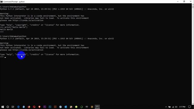 How to Run Python Code Using CMD | Command Prompt | Basic of Python | Python Bangla Tutorials смотреть онлайн
