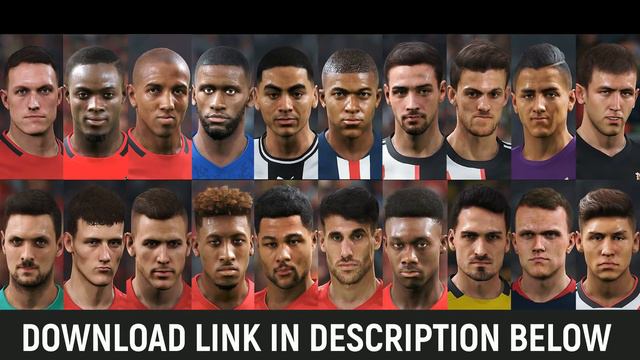 PES 2019 | PES 2020 Mega Facepack-4 For PES 2019. смотреть онлайн