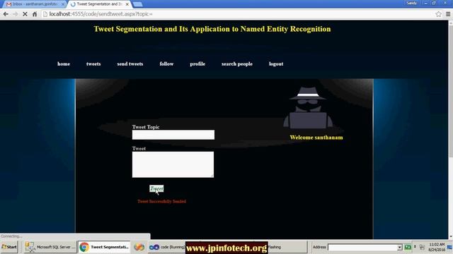 Tweet Segmentation and Its Application to Named Entity Recognition смотреть онлайн