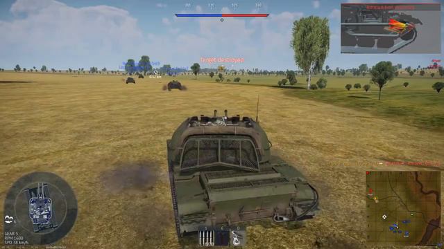 ZSU-57-2 World Record Snipe (War Thunder) смотреть онлайн