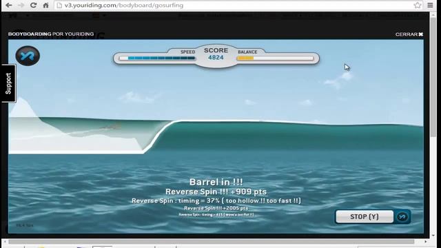 youriding bodyboard IV Game play смотреть онлайн