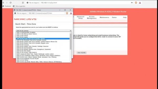 Configurar Modem Router Mercusys MW300D
