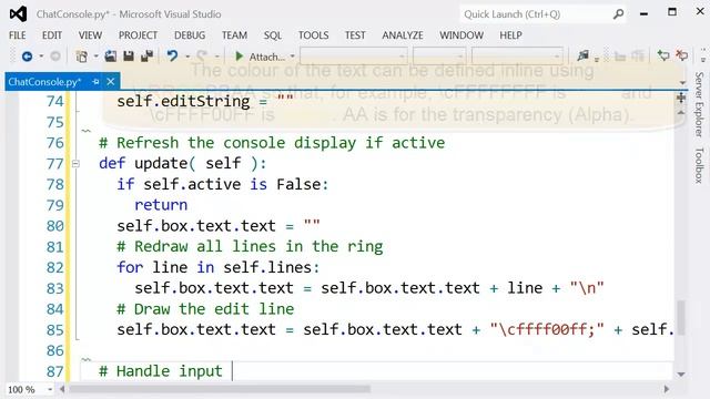 BigWorld Beginner Tutorial - Part 3 (Chat Console) смотреть онлайн