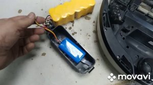 Робот пылесос Tesler Trobot-190 переделываем старый АКБ на современный.