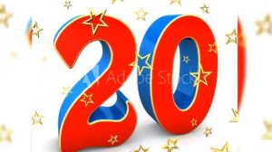 Музыкальная открытка! С 20 летием! Поздравления!