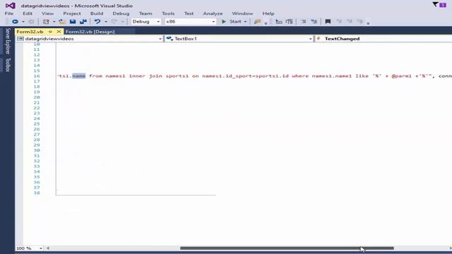 VB.net :solve error No value given for one or more required parameters in access database or Excel смотреть онлайн