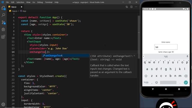 React Native Tutorial #5 - Text Inputs смотреть онлайн
