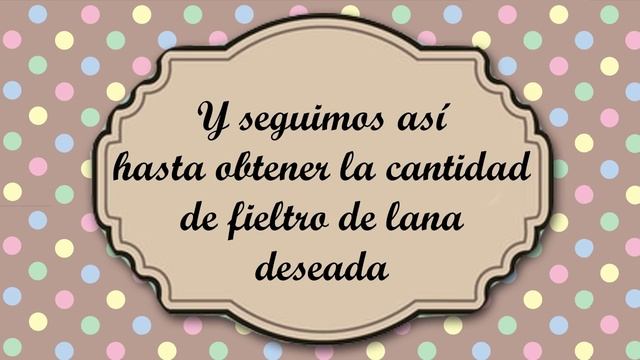 Como hacer fieltro de lana casero смотреть онлайн