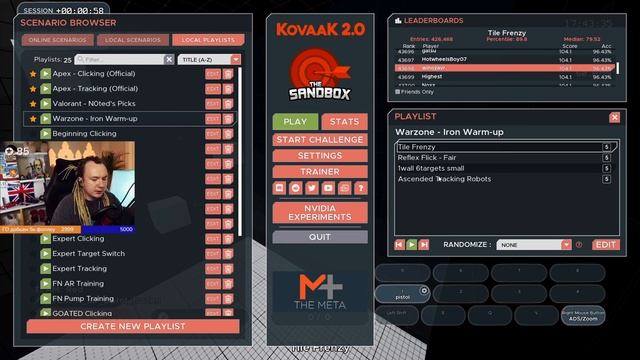 КАК УЛУЧШИТЬ СВОЙ АИМ В CALL OF DUTY: WARZONE // МОИ ТРЕНИРОВКИ // KovaaK 2.0