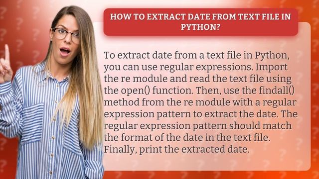 How to extract date from text file in Python? смотреть онлайн