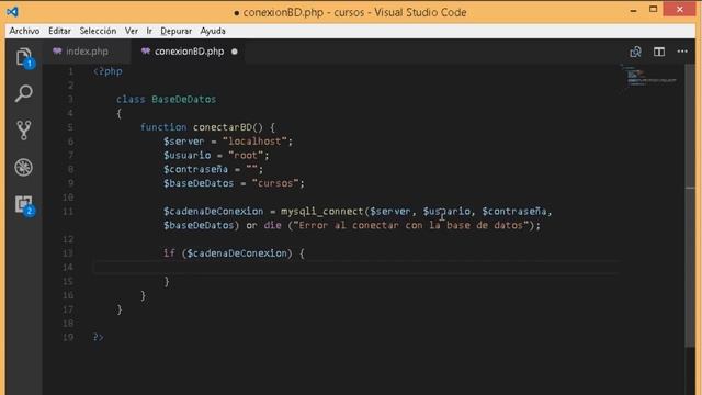 Conexión a base de datos MySQL con PHP (POO) смотреть онлайн