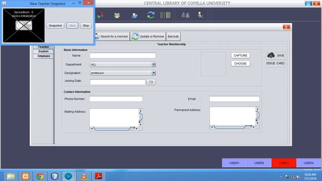 Library Management system in java смотреть онлайн