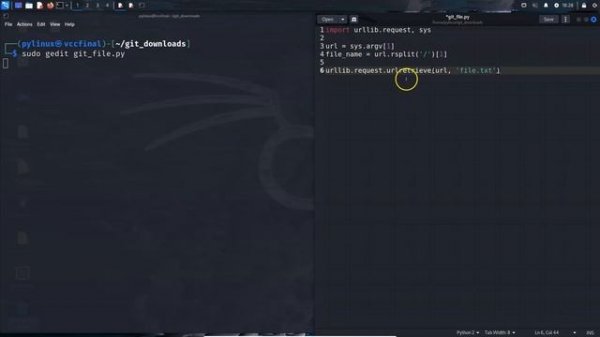 Download files and folders from GitHub with Python scripts.