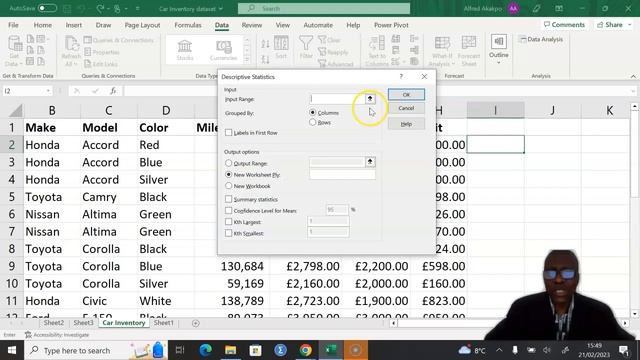 Descriptive Statistics Using Excel Analysis ToolPak смотреть онлайн