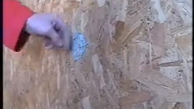 Заполнение стены ЭКОВАТОЙ