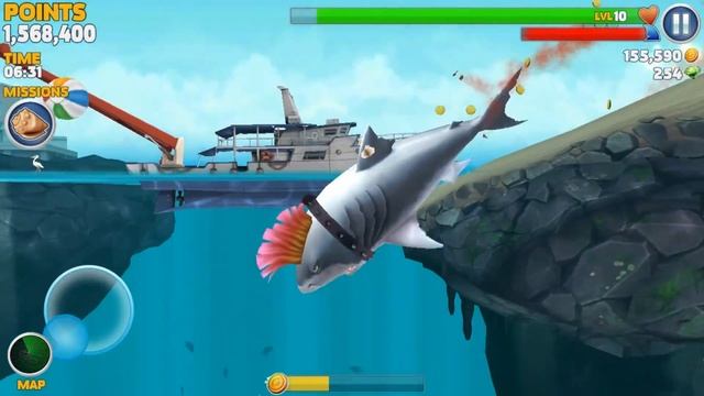 Hungry Shark Evolution 15 Sunken Objects смотреть онлайн