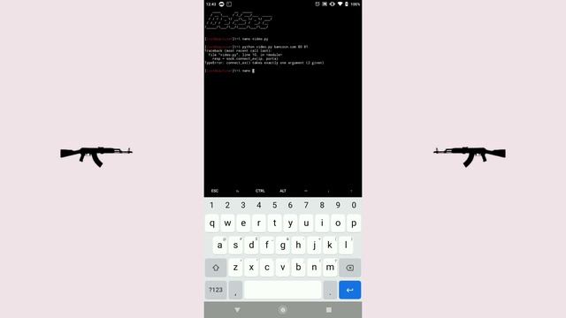 "PORT SCAN EM PYTHON" | code смотреть онлайн