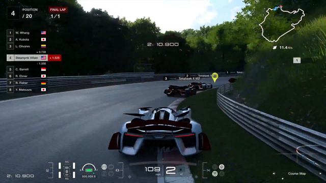 SRT Tomahawk X VGT -@Nurburgring_official - GRAN TURISMO 7 смотреть онлайн