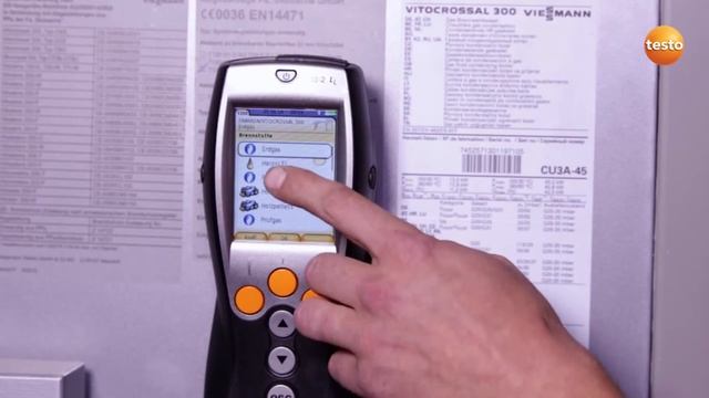 testo 330-1 LL Flue Gas Analyser - Application Video смотреть онлайн