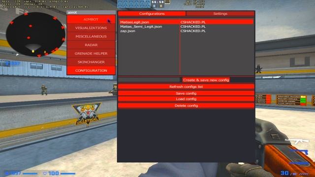 CS:GO NOVO CHEAT LEGIT 2020 + SKIN CHANGER/GRENADE HELPER +Cfg смотреть онлайн