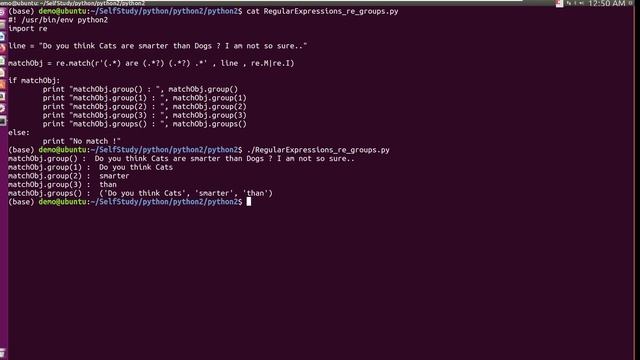 python2 regular expressions re match group groups смотреть онлайн