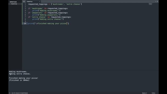 If Statements - Python Crash Course - Episode 5 смотреть онлайн