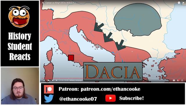 History Student Reacts to Caesar as King? by Historia Civilis смотреть онлайн