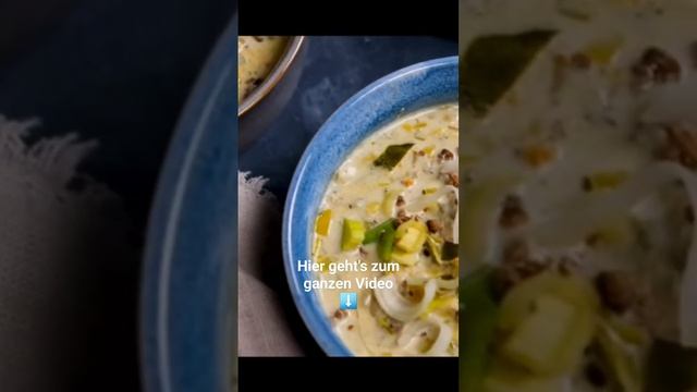 Wer Liebt Sie Auch? ? #lauchsuppe #rezepte #käsesuppe