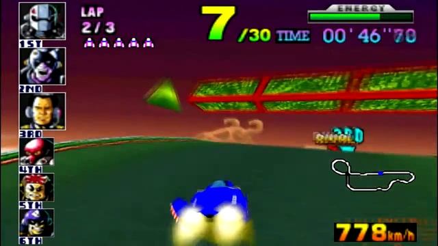 F-Zero X (N64) walkthrough - Devil's Forest 2 смотреть онлайн