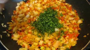 Pork Loin and Hominy Stew - Holy Trinity Veggies - PoorMansGourmet