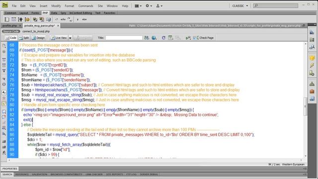 Deprecated: 2/3 Private Message System Tutorial for PHP MySQL Websites Web Intersect смотреть онлайн