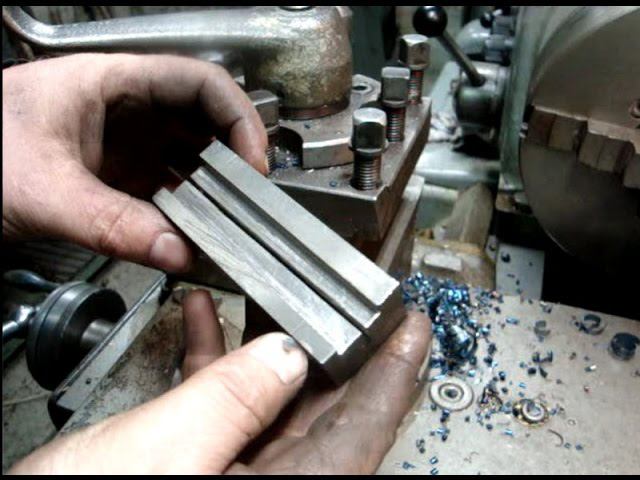 Как сделать РЕЗЦЕДЕРЖАТЕЛЬ ОТРЕЗНОЙ многофункциональный для токарного станка 1К62 смотреть онлайн