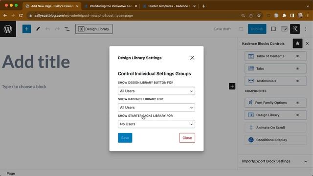 How to import a single page from a Kadence Starter Template смотреть онлайн