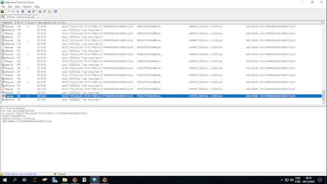 Como descobrir o nome da tabela de uma rotina do WinThor-statement tracer for oracle смотреть онлайн