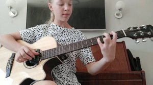 "Там, где клён шумит" на ГИТАРЕ. #фингерстайл