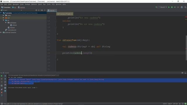 Programación en Kotlin #24 - Operador de Casteo Seguro II смотреть онлайн