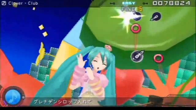 Hatsune Miku: Project Diva 2nd (PSP) Clover Club смотреть онлайн