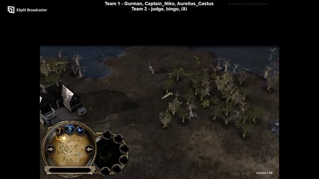 069 LOTRBFME 2 - GUR, CAP, AUR vs JUD, BIN, IXI | Gameranger Night Games | 1.06 3v3 Dagorlad смотреть онлайн