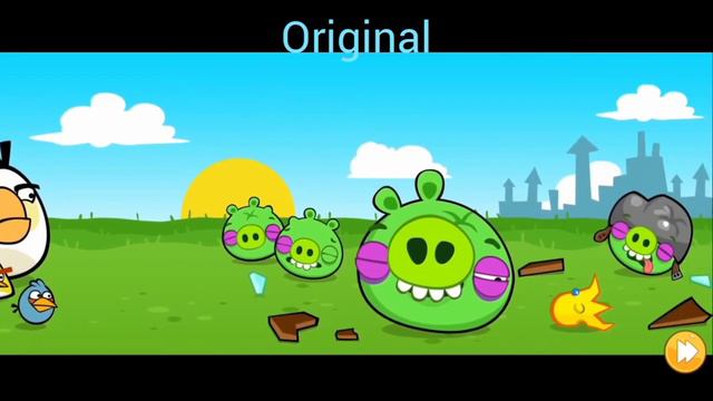 Angry Birds Cutscenes Comparison - Poached Eggs (Original Vs Trilogy)