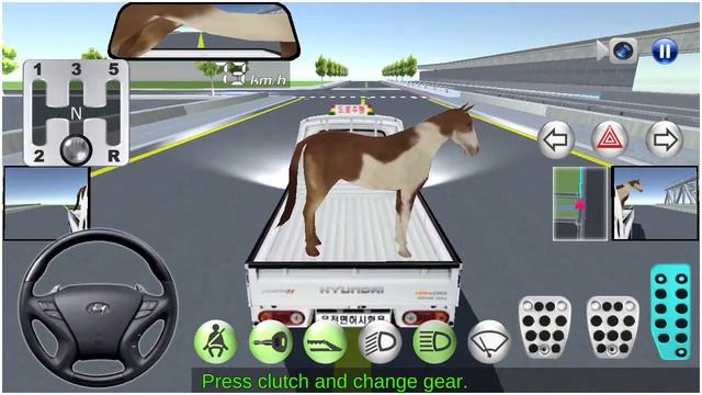 3D Driving Class #20 Airport Ride Truck & Horse VS Airplane || Car Games - Android Gameplay смотреть онлайн